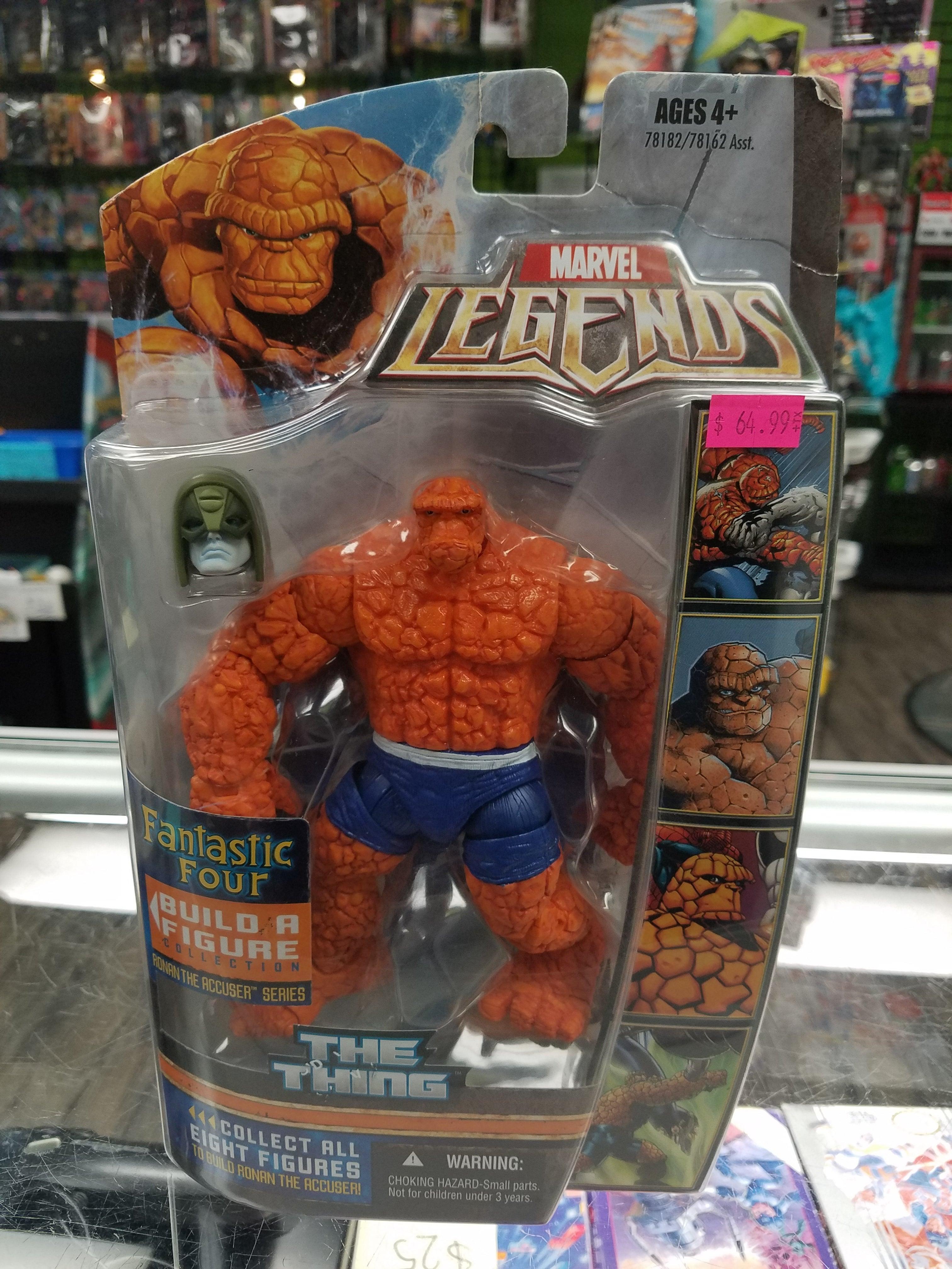 marvel legends fantastic four thing