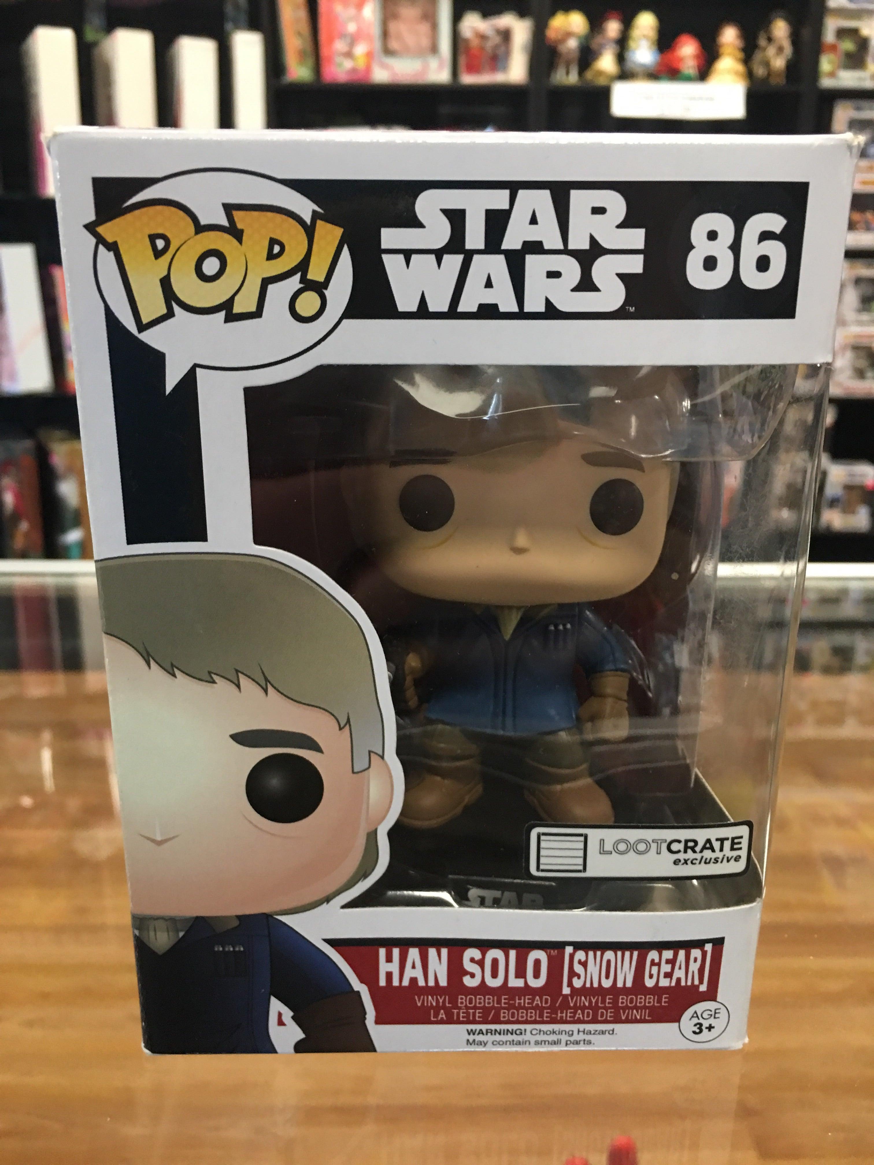 loot crate exclusive han solo pop