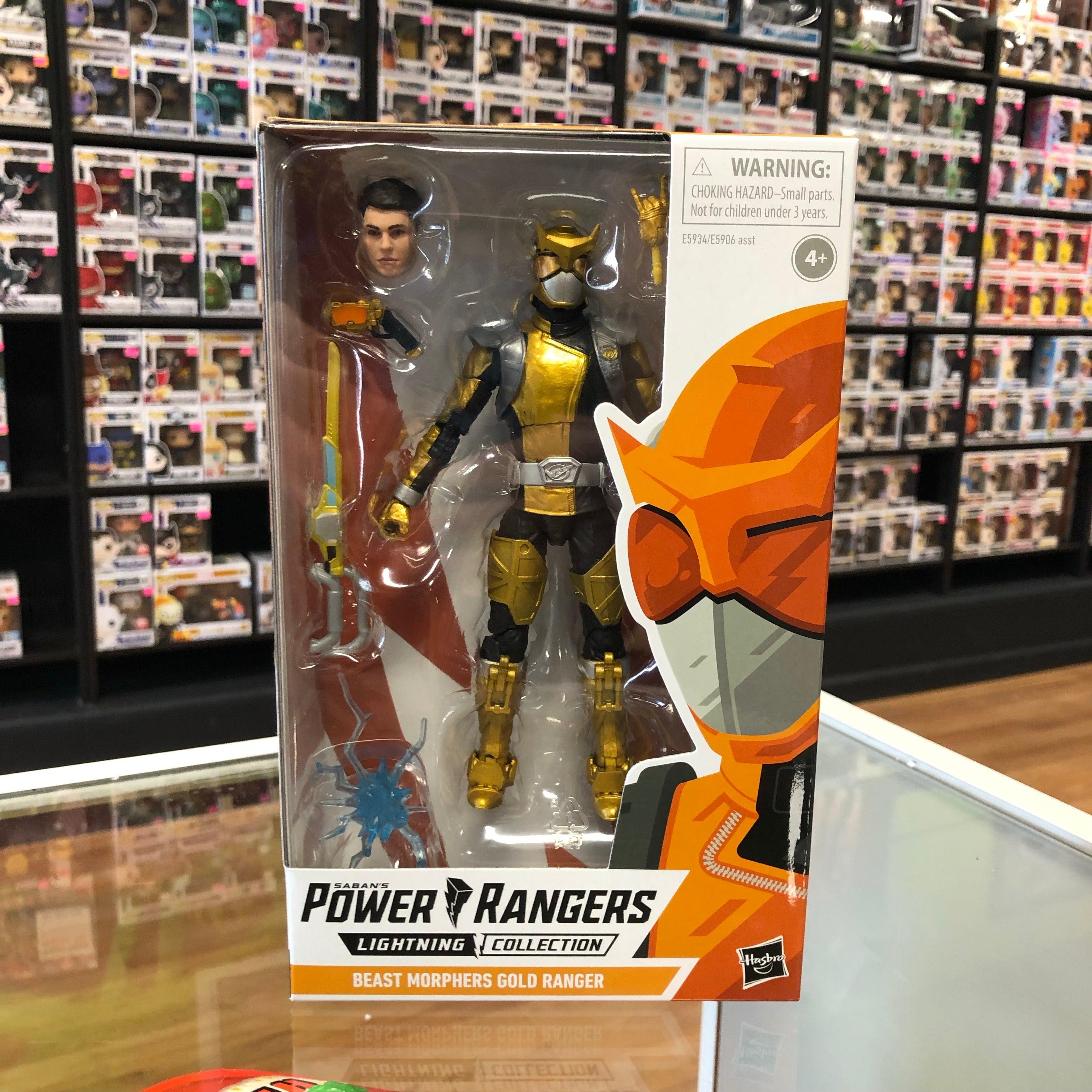 beast morphers gold ranger figure