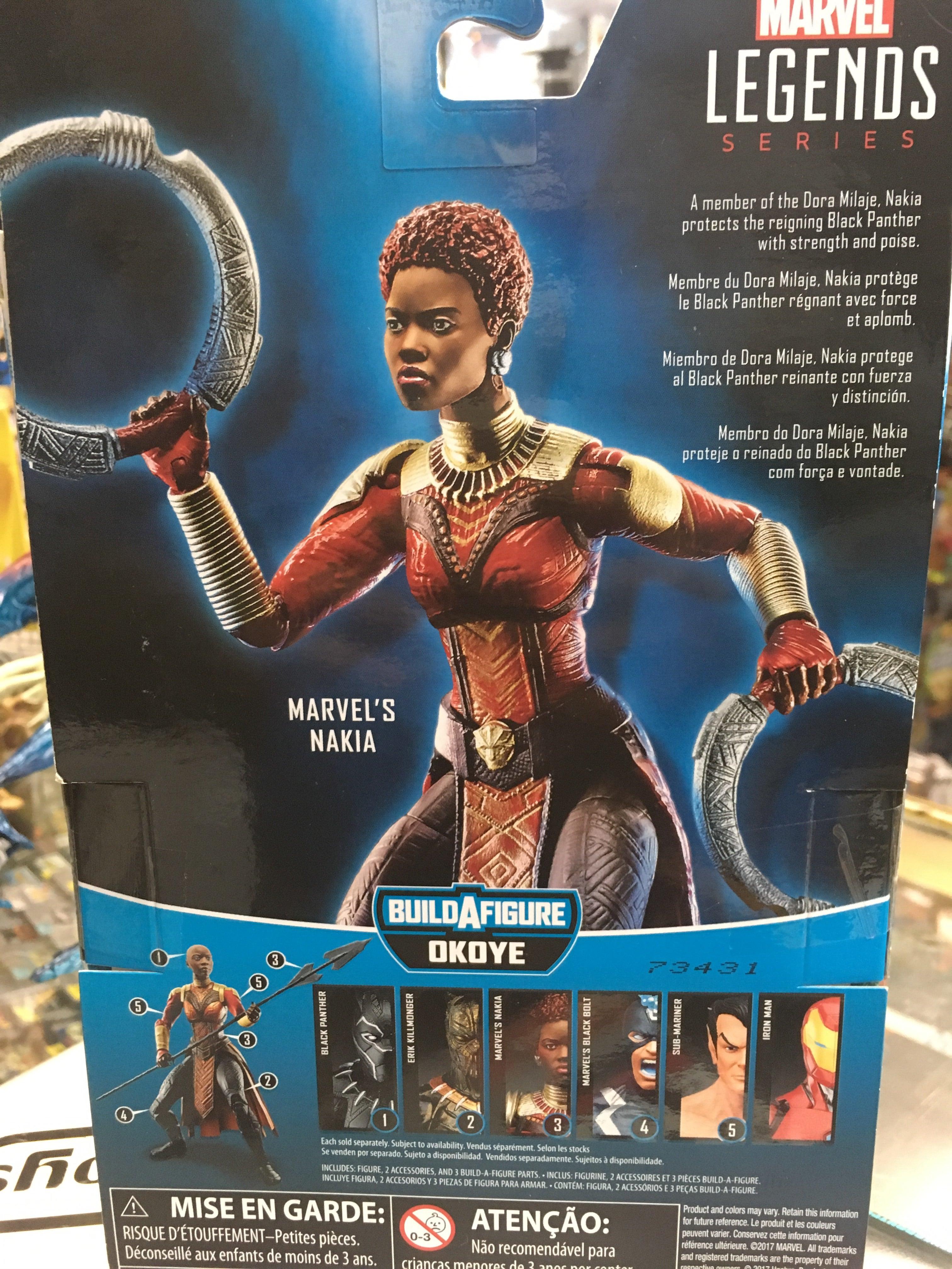 marvel legends nakia