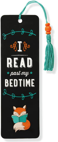 Beaded Bookmark: I Just Read Past My Bedtime