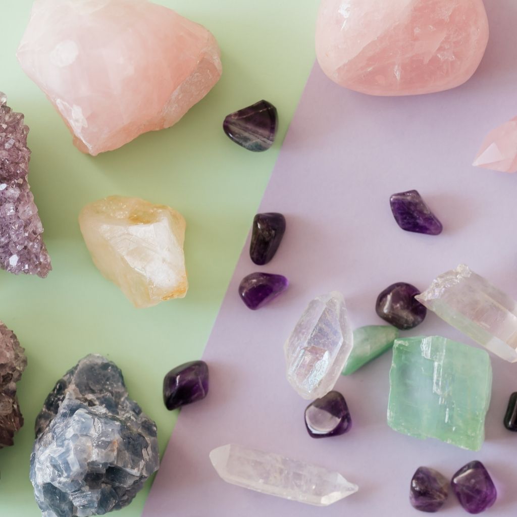 Energy Stones & Healing Crystals by British Fossils 