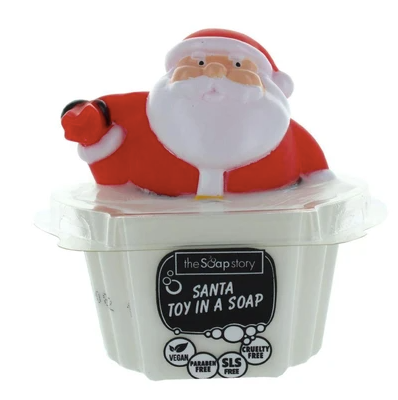 Toy In Soap Santa