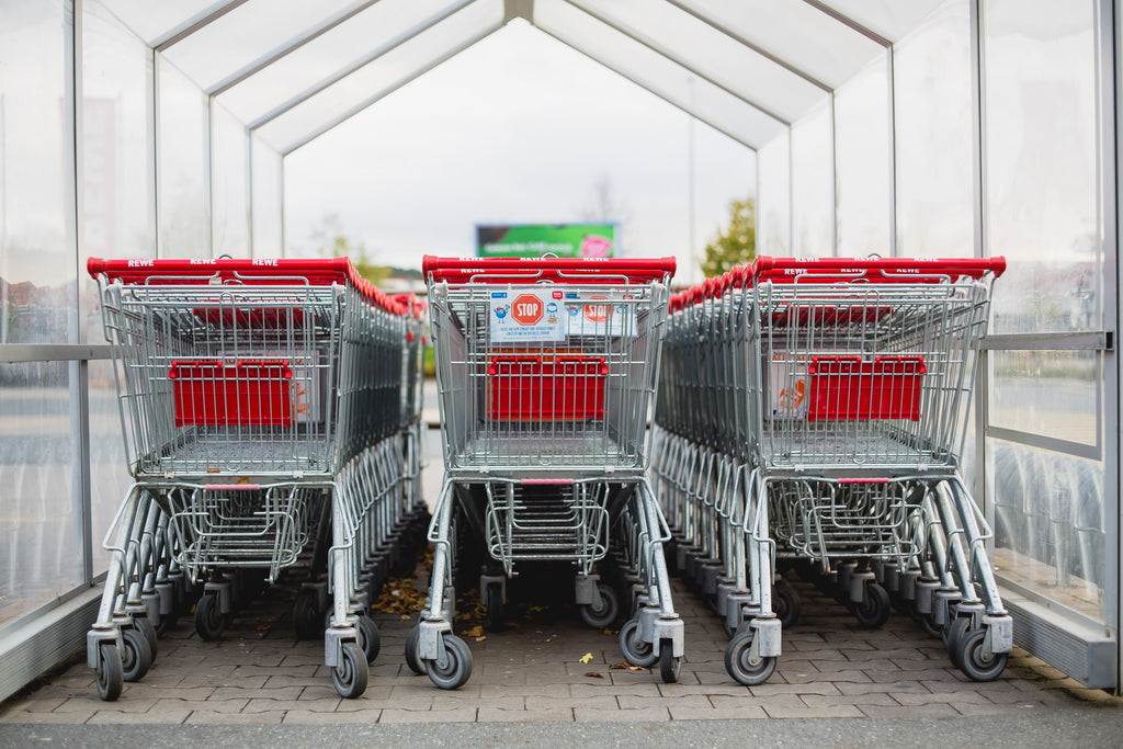  Supermarket grocery shopping cart