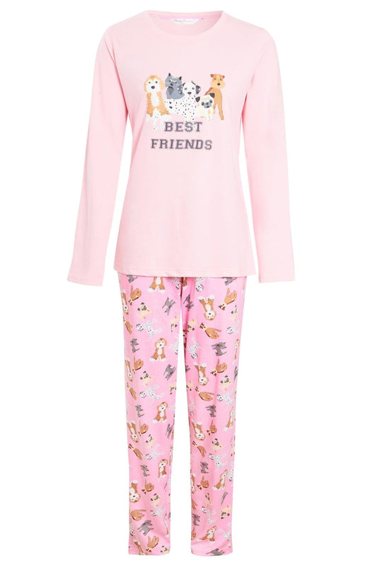 Women's Flannelette Check Pyjama Set, Ladies Soft Brushed Cotton PJs – OLIVIA  ROCCO