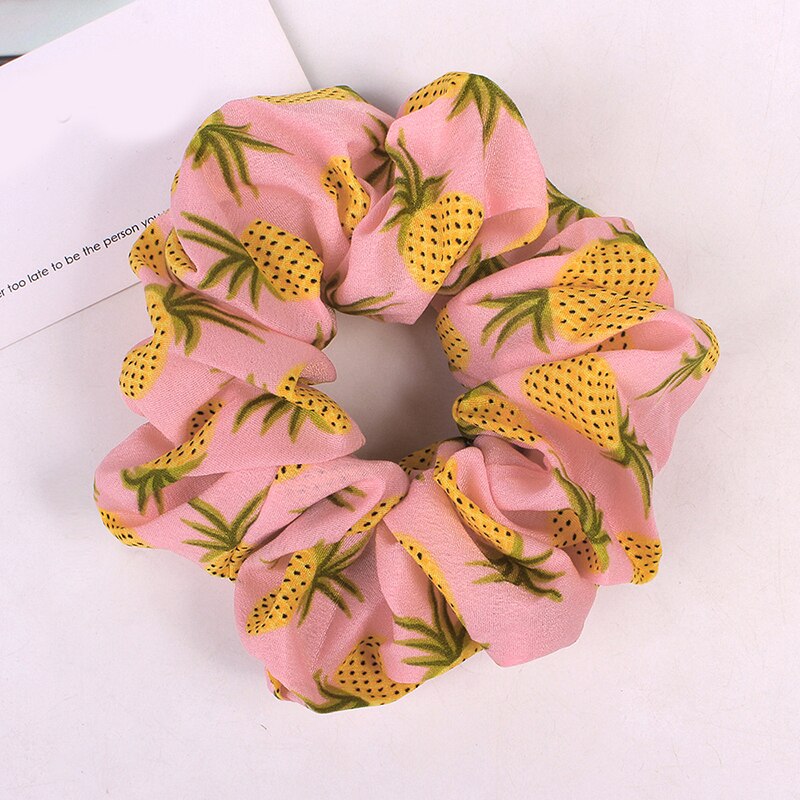 Pineapple scrunchie