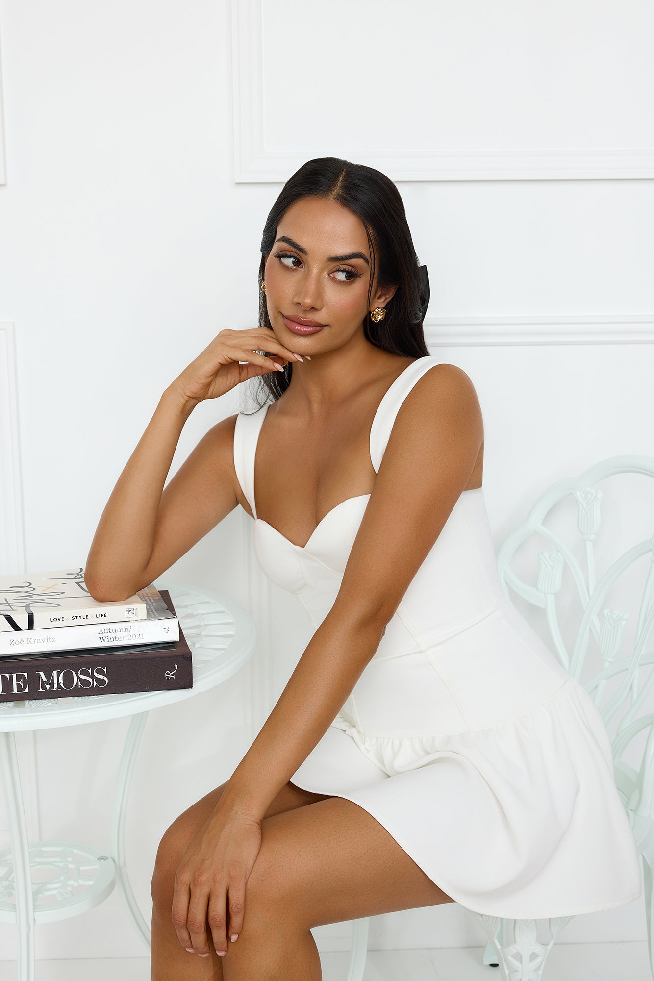 Chic Escapes Romper White - Image 2