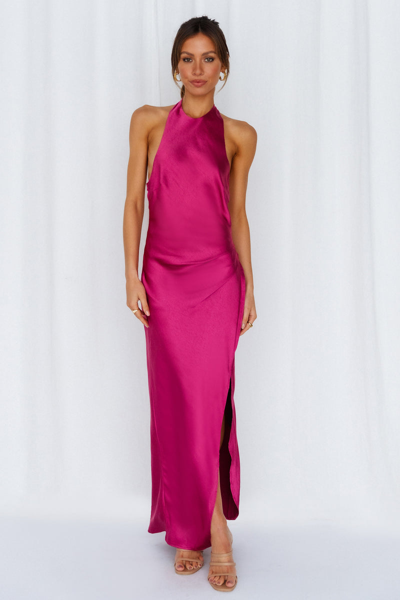 NWT Zara Fuchsia Hot Pink Satin Corset Bustier Bandeau Top Bloggers Fav M