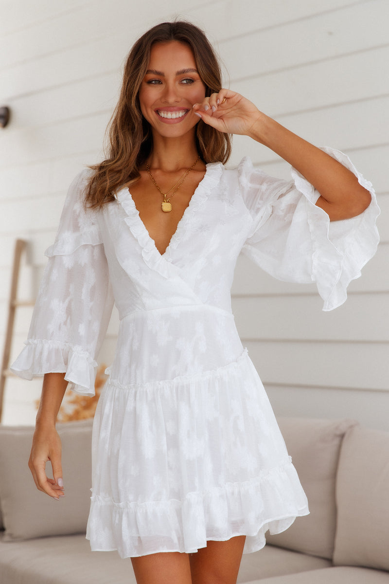 Gorgeous Girl Dress White | Hello Molly