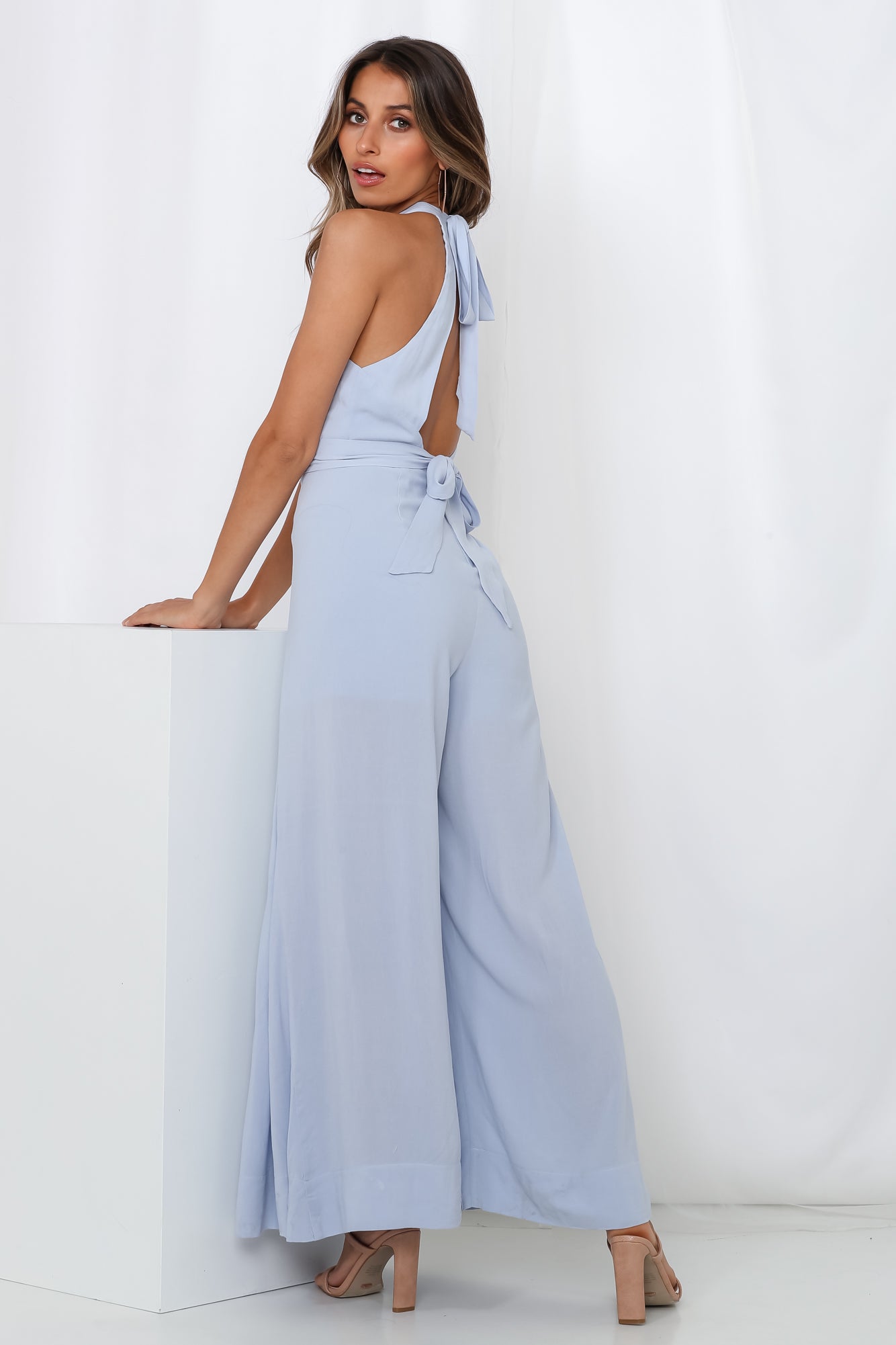 Divine Sisters Jumpsuit Blue - Image 4