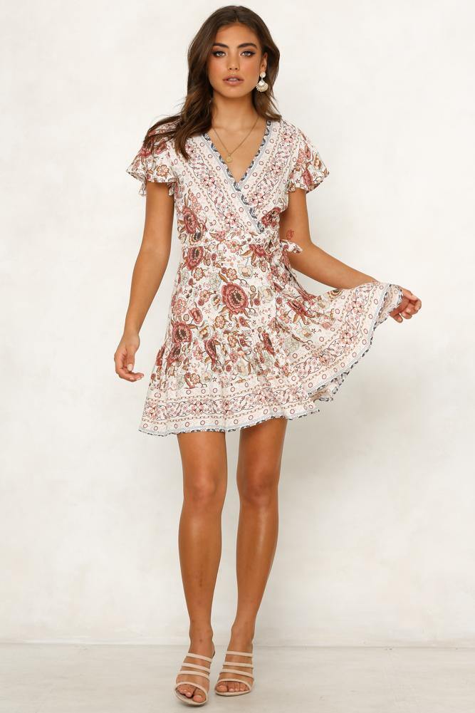 Cahuilla Hills Dress White | Hello Molly