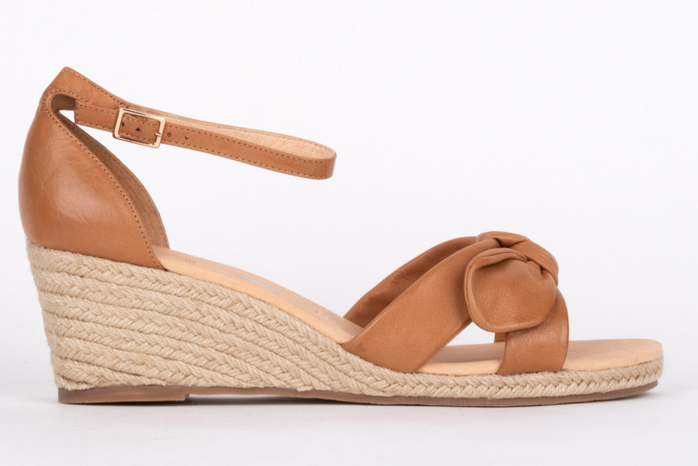 Wedge sandals by Diana Ferrari for long feet