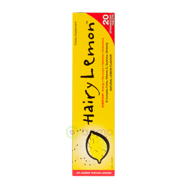 Hairy Lemon, Hairy Lemon Energy, Tab 20 (6816636076196)