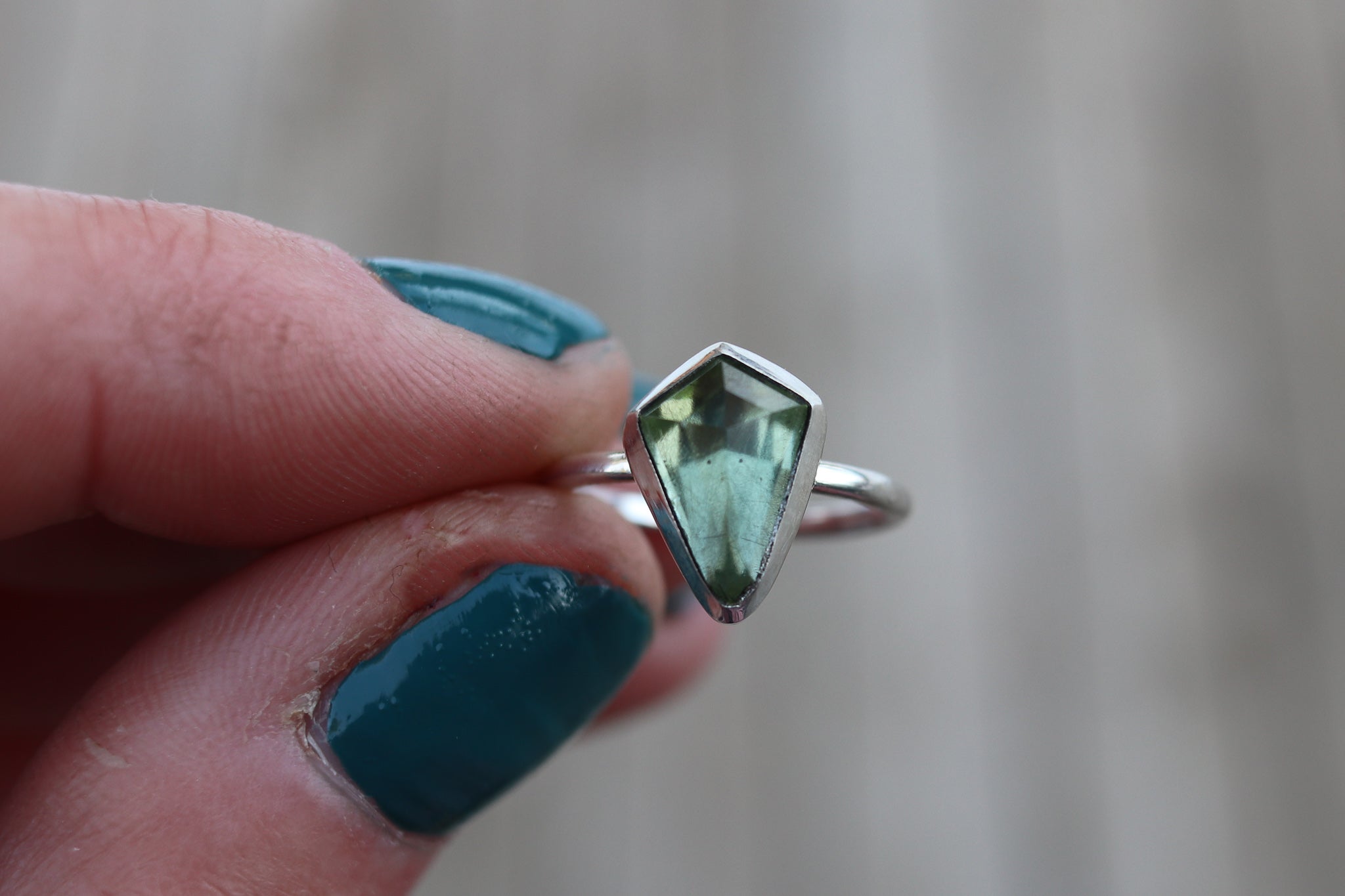 Size 5 Peridot Ring
