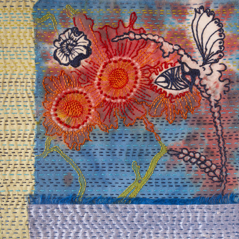 Japanese Boro Inspired Stitching workshop by April Sproule.