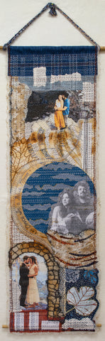 hand stitched scroll by April Sproule