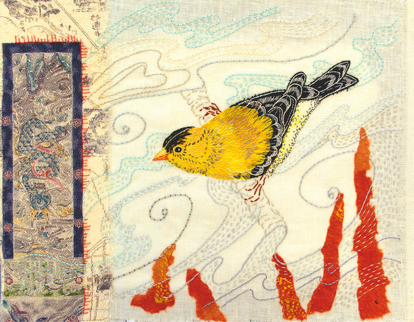 The Goldfinch Collage Workshop with April Sproule