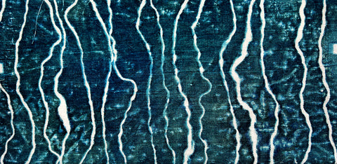 cyanotype on linen by April Sproule