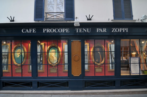 Cafe Procope in Paris