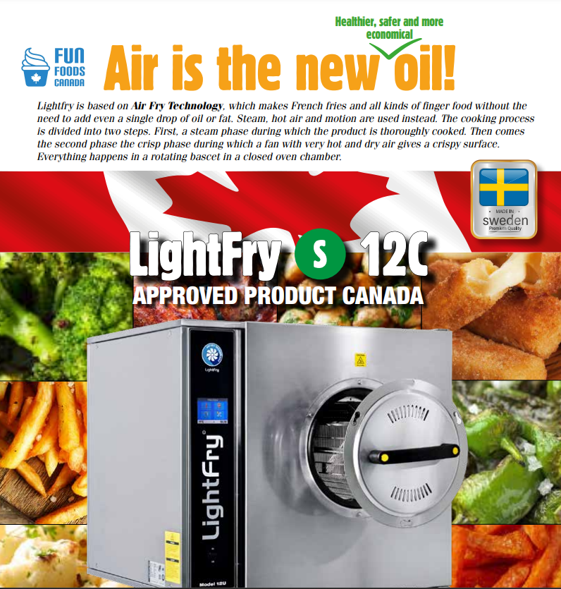 Lightfry - LF12C - Lightfry Countertop Commercial Airfryer - EatGood - Foodservice Canada