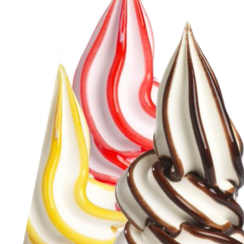 Variegate machines inject flavoured syrups into your soft serve mix