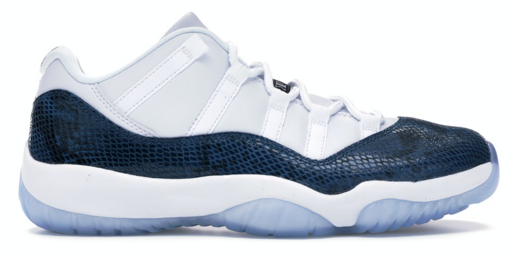 jordan 11 retro snake navy