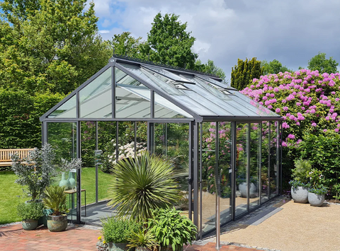 an empty Livingten greenhouse