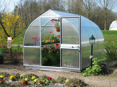 A Riga polycarbonate greenhouse