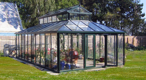 A Royal Victorian Cathedral greenhouse