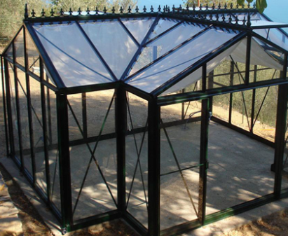 A Royal Victorian T-Shaped greenhouse for sale