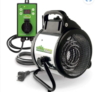 The Bio Green Palma electric heater for greenhouses