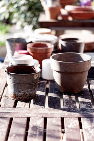 Mud pots for planting