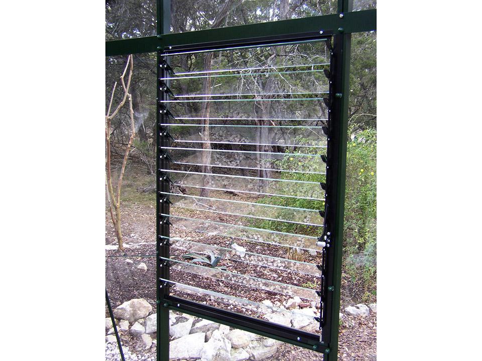 Louver Window for Janssens Royal Victorian greenhouse - No / No