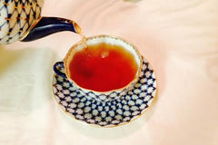Cobalt Net Tea set at Culinary Teas 
