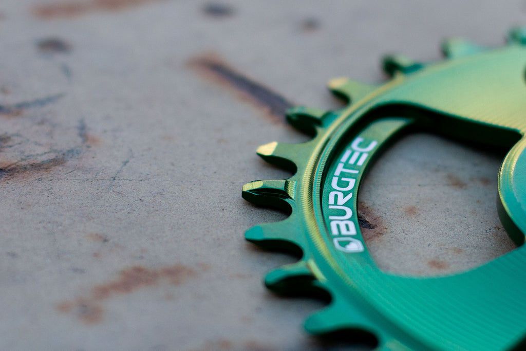 Burgtec Candy Spruce Green Chainring