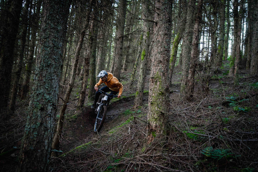 Innes Graham Riding the Nukeproof Megawatt Carbon RS