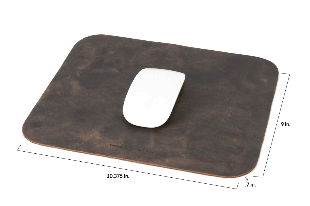 Leather Mouse Pad 2024, USA Made