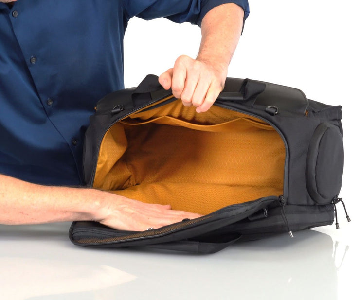 duffel bags with inside compartments