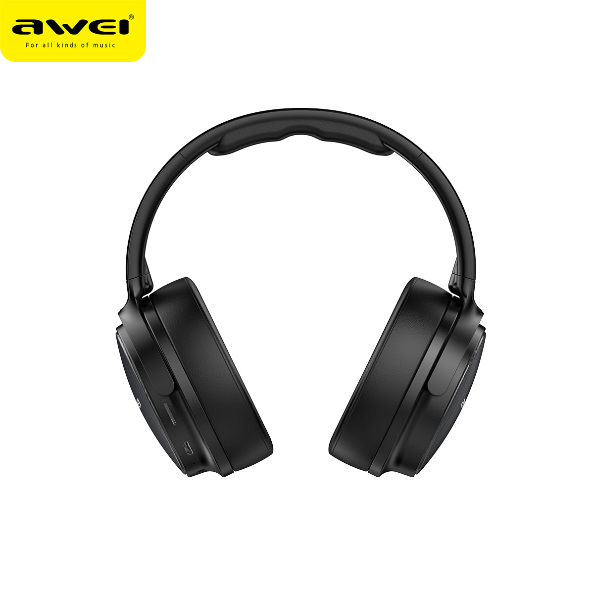 Awei A780BL Wireless Bluetooth Foldable Headphone with 3.5mm Cable Connection Option and Memory Card Slot for Music Playback