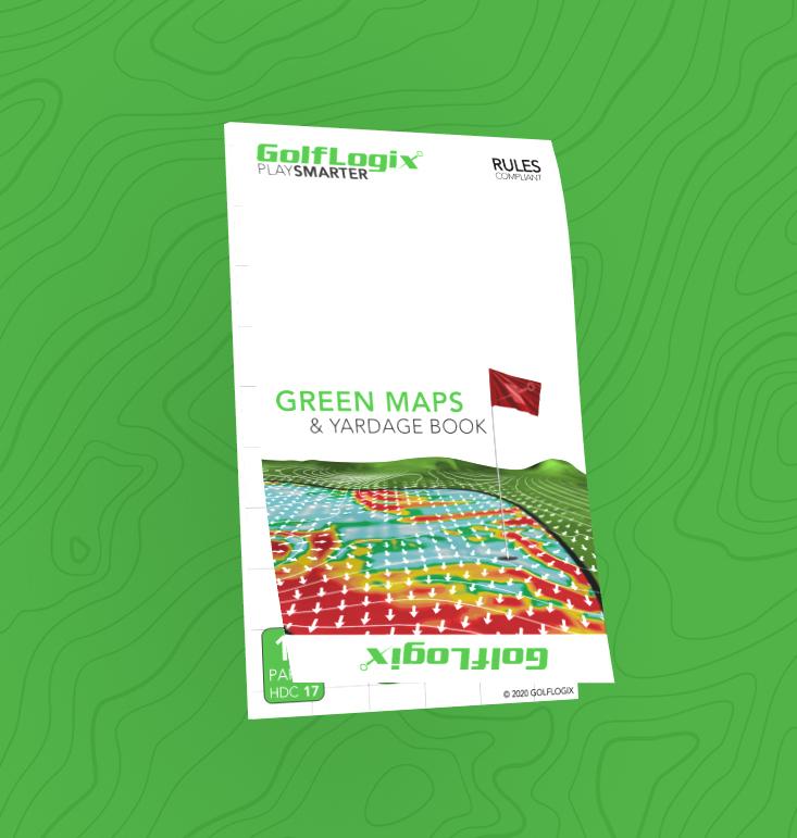 The Federal Club The Federal Golflogix Green Yardage Book Reseller