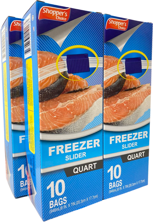Ziploc Quart Freezer Bags - 54-Count
