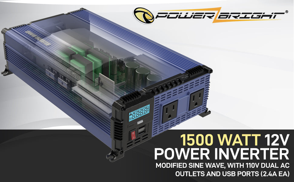 1500 watt power inverter powerbright