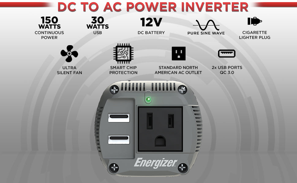 ep150 pure sine energizer inverter