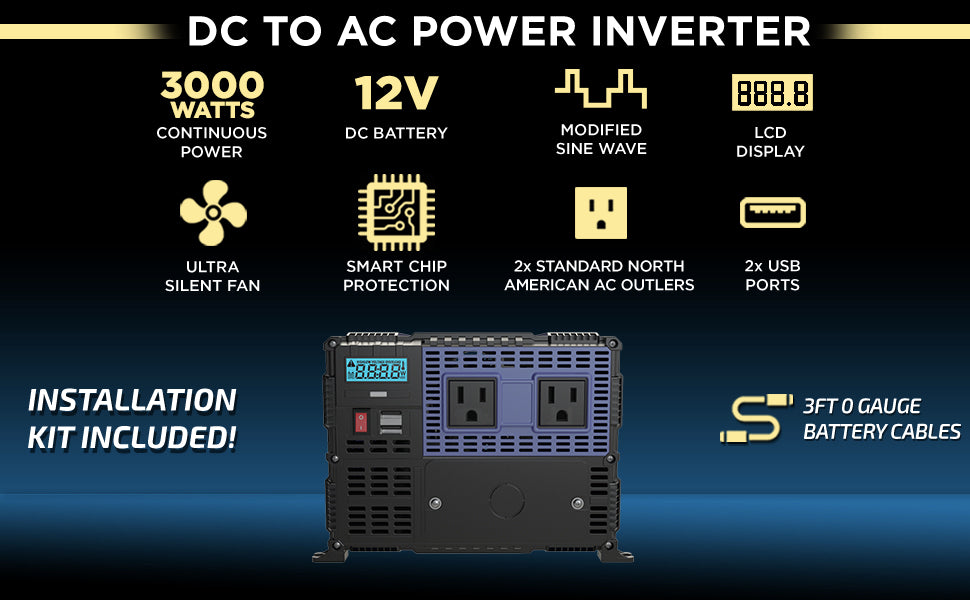 PX3000 Power bright Inverter