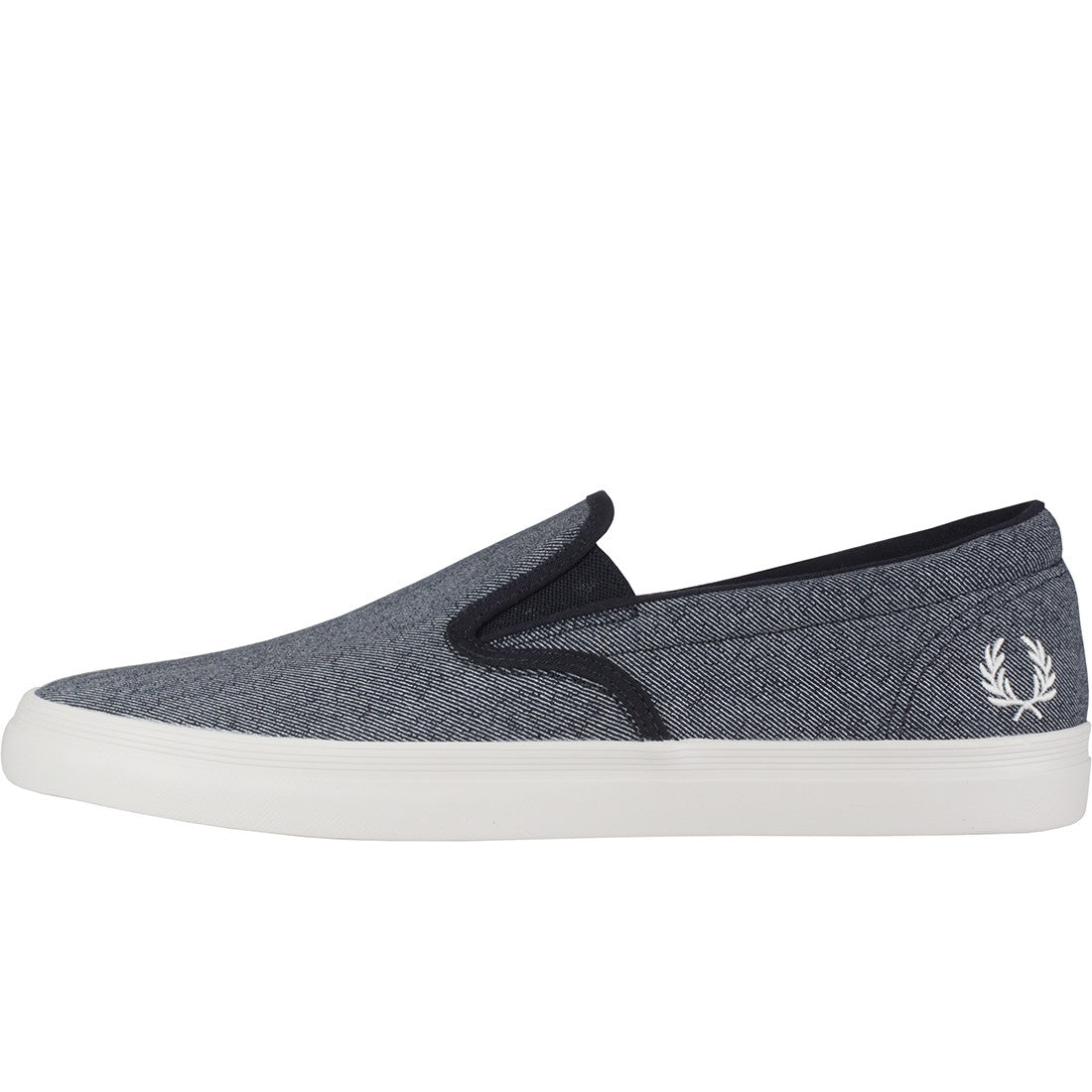 fred perry slip on canvas