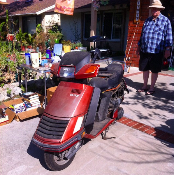 honda elite scooter