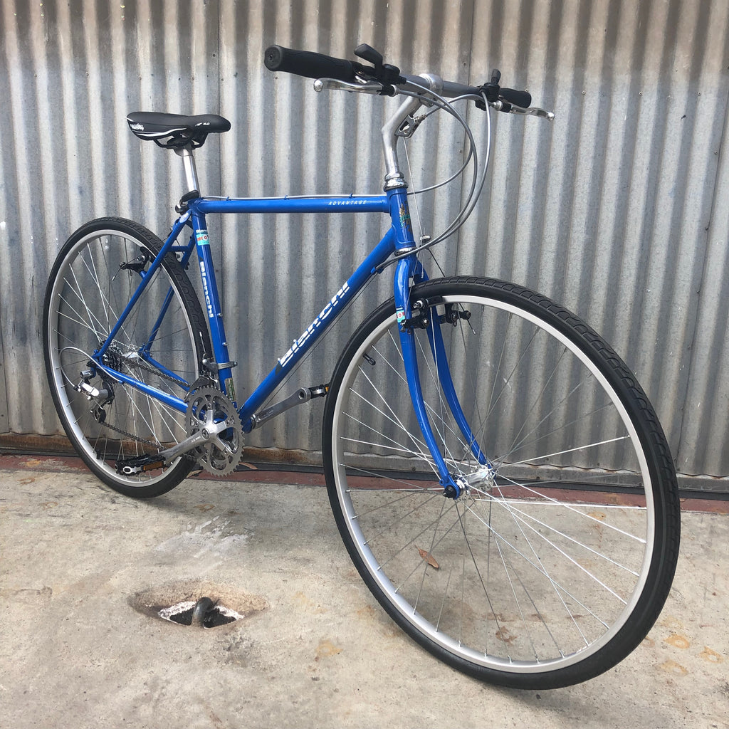 chrome frame bike