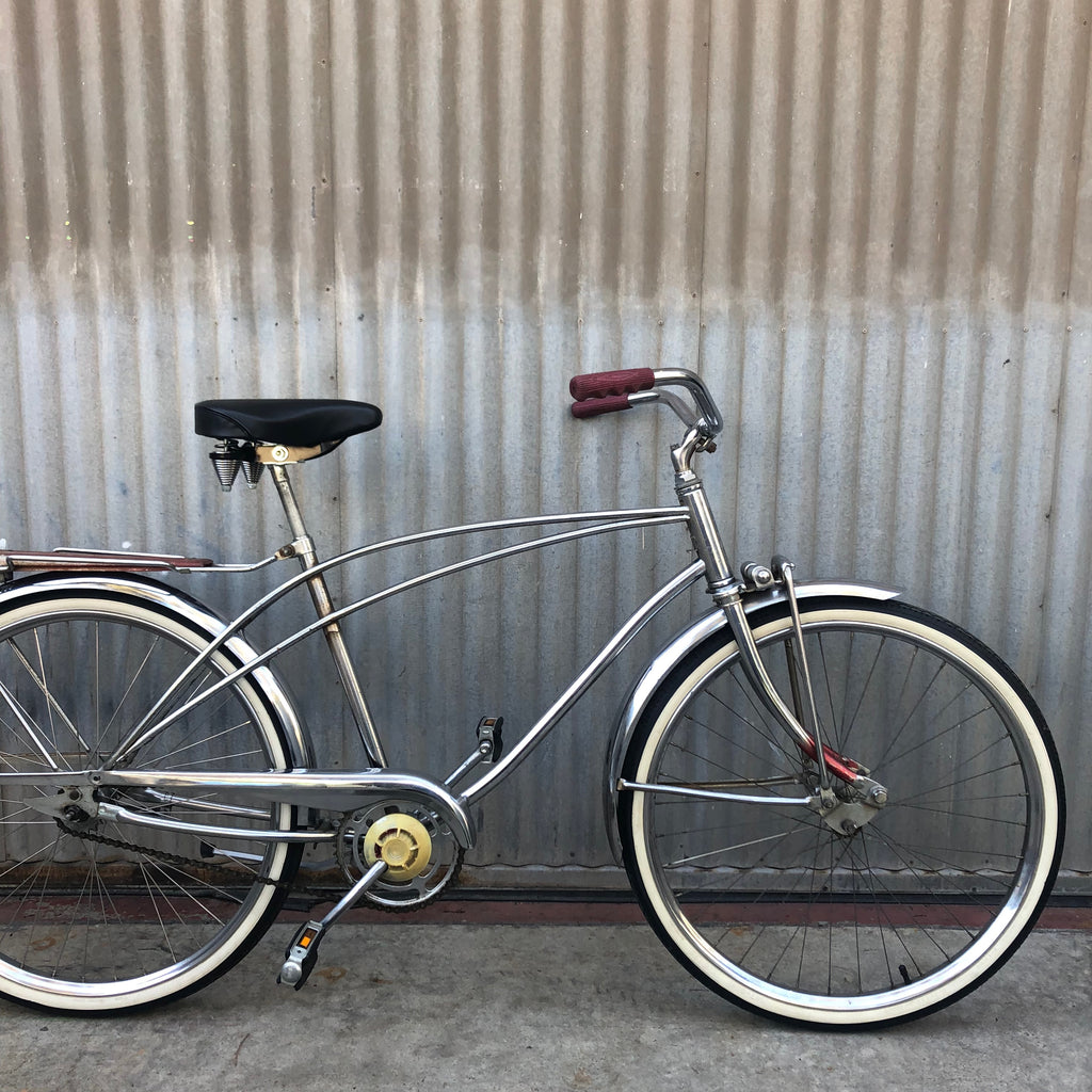 chrome cruiser bike