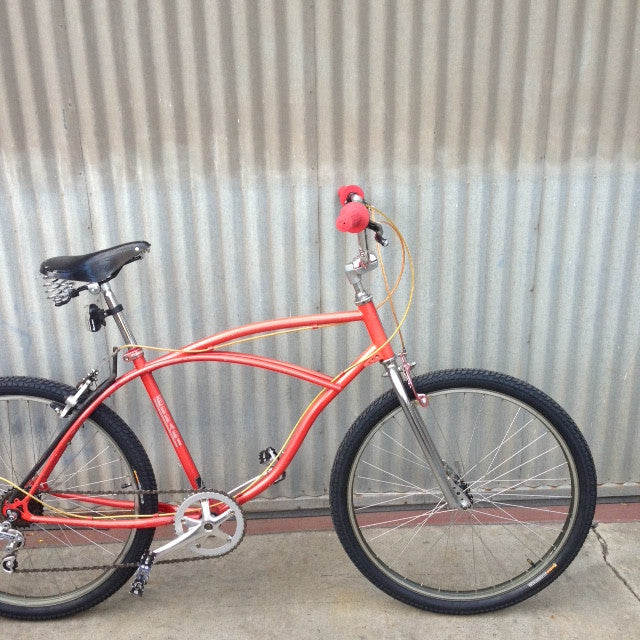 vintage raleigh beach cruiser