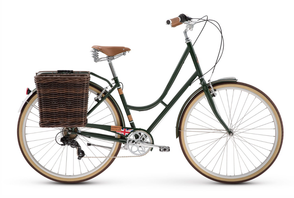 raleigh ladies bike with basket